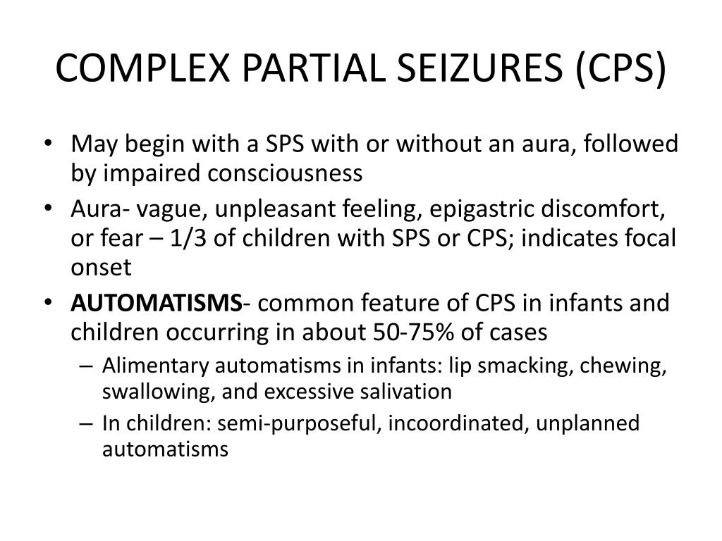 PPT SIMPLE PARTIAL SEIZURES (SPS) PowerPoint Presentation, free