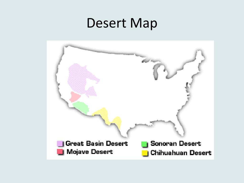 Which Deserts Are In North America? WorldAtlas