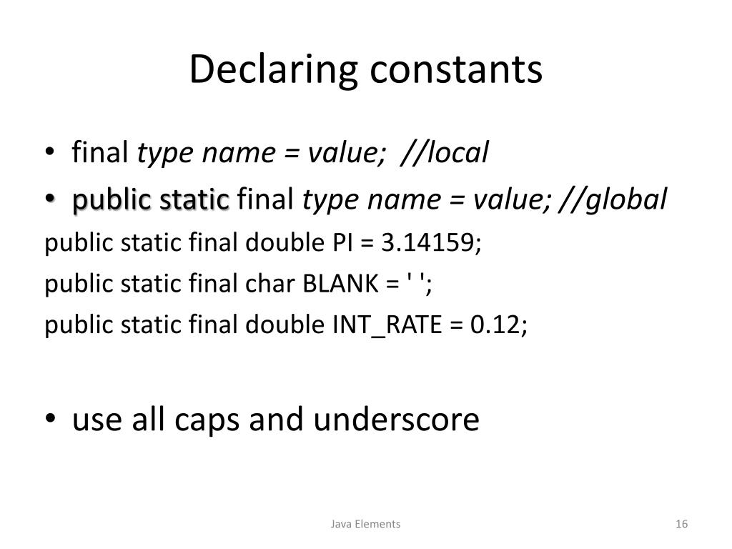 PPT Java Program Structure PowerPoint Presentation, free download