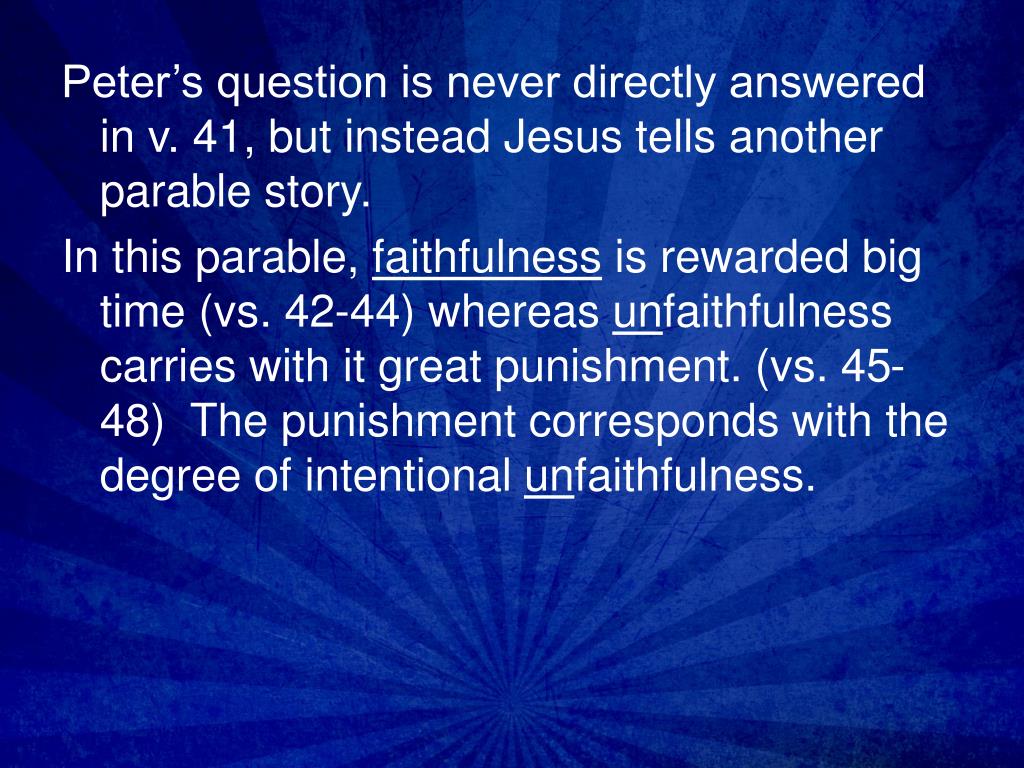 PPT How Good A Waiter Am I? Luke 123548 PowerPoint Presentation