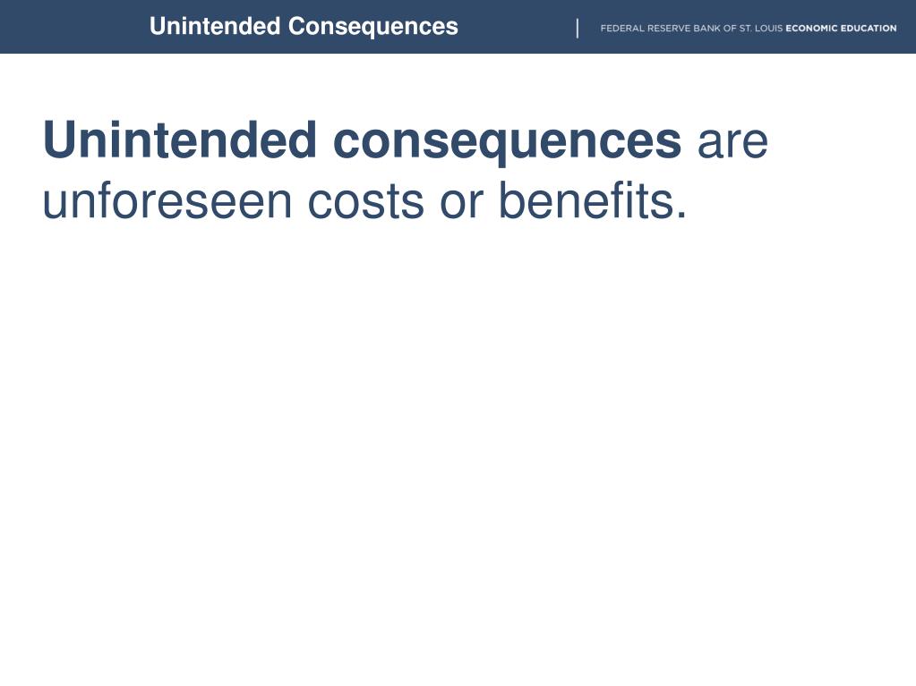 Unintended Consequences (novel) Wikipedia