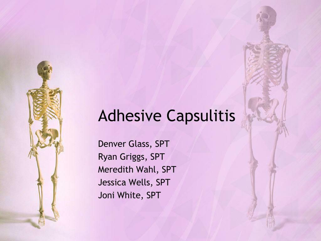PPT Adhesive Capsulitis PowerPoint Presentation, free download ID