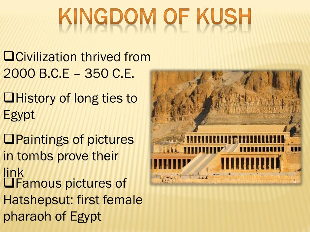 PPT Chapte r 10 The kingdom of kush PowerPoint Presentation, free
