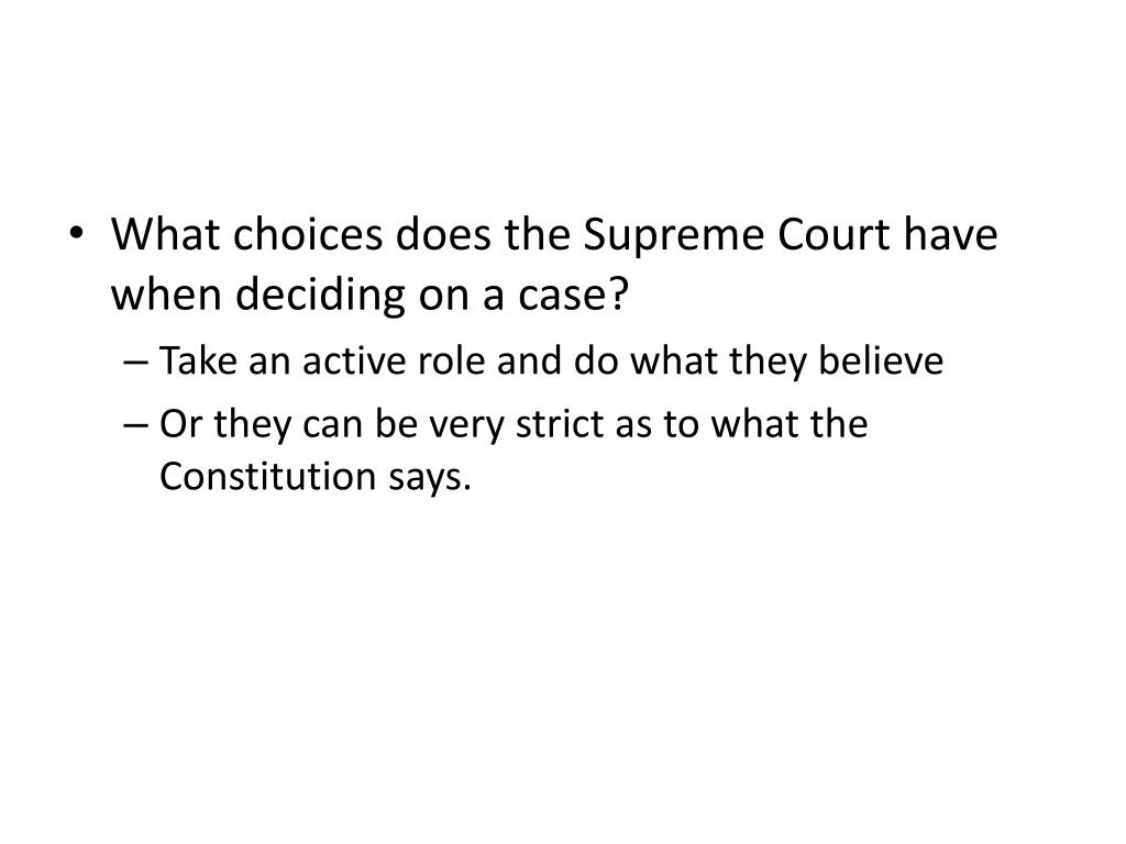 PPT Judicial Activism vs Judicial Review PowerPoint Presentation