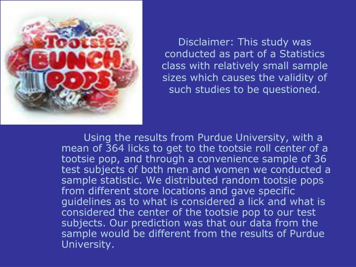 PPT How many licks does it take to get to the tootsie roll center of a Tootsie Pop? PowerPoint