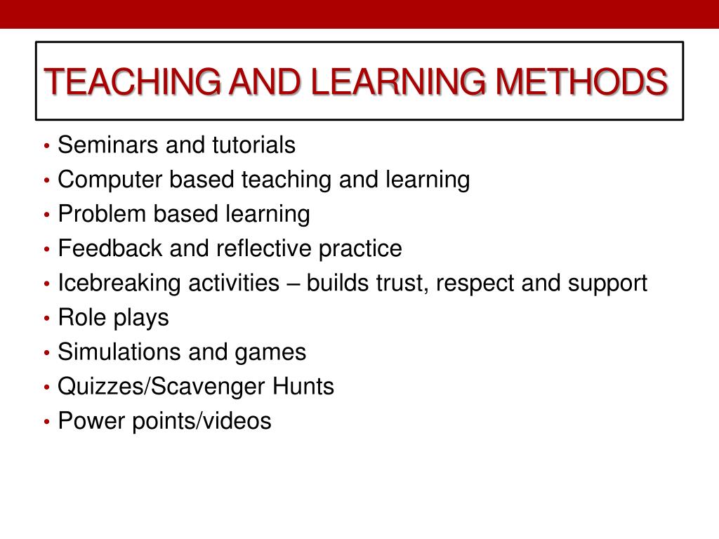 PPT IMPROVING TEACHING Methods PowerPoint Presentation, free download