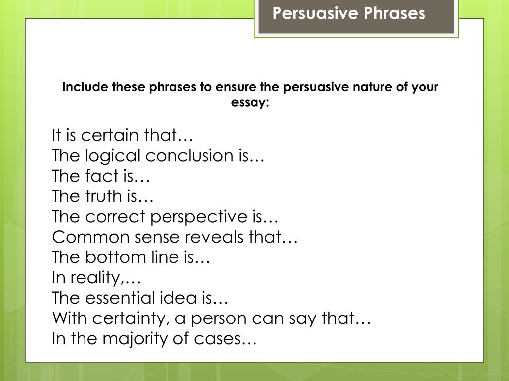 PPT Steps for Writing a STAAR Persuasive Essay PowerPoint