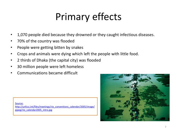 PPT Causes , Effects and Responses to the 1998 Floods in Bangladesh