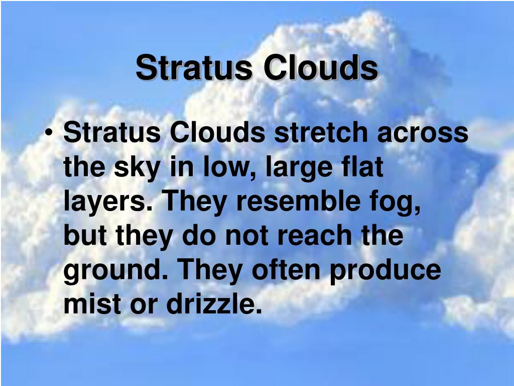PPT Cloud Types PowerPoint Presentation, free download ID2212615