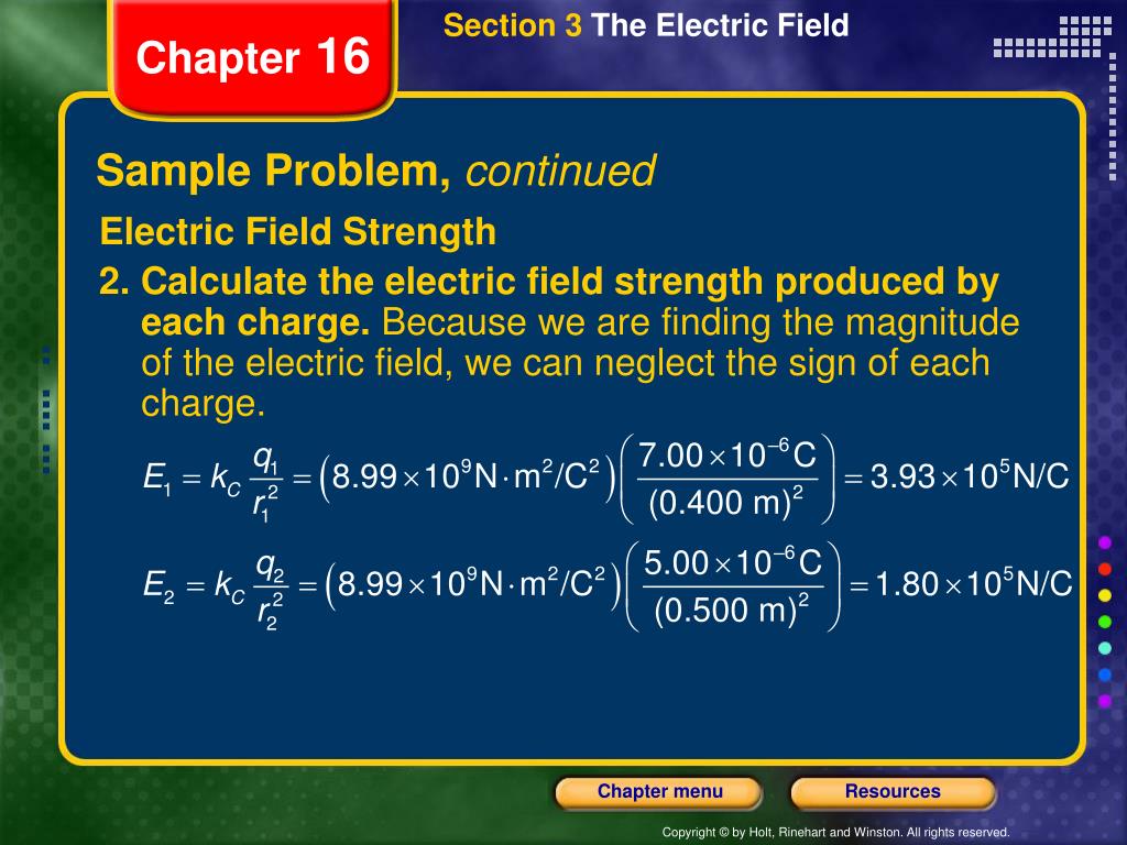 PPT Chapter 16 Electric Forces and Fields PowerPoint Presentation