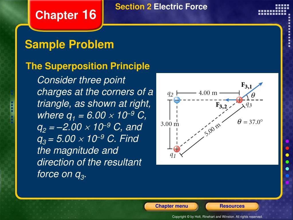 CHAPTER 16: ELECTRIC FORCES PowerPoint PPT Presentation