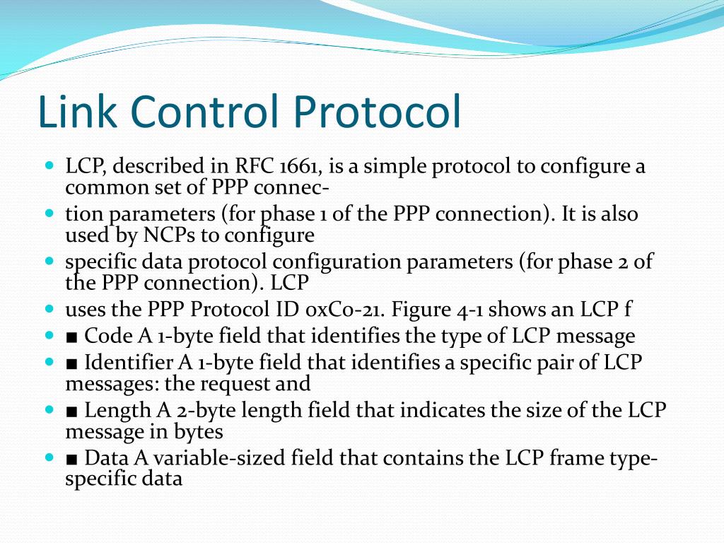 PPT PointtoPoint Protocol (PPP) PowerPoint Presentation, free