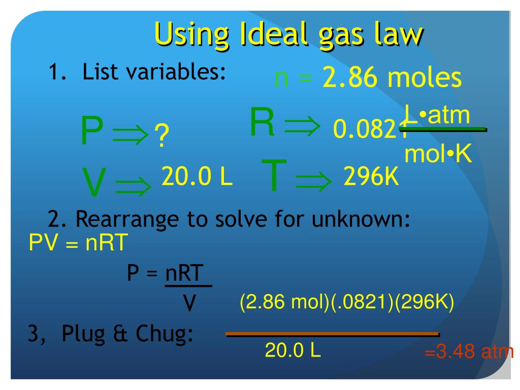 PPT Combined Gas Law PowerPoint Presentation, free download ID2214919