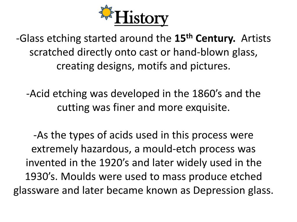 PPT Glass Etching PowerPoint Presentation, free download ID2215366