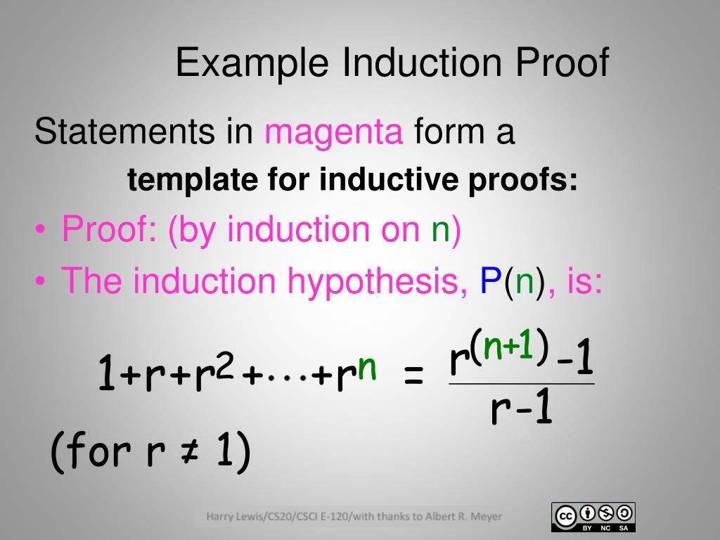 Proof By Induction Template payment proof 2020