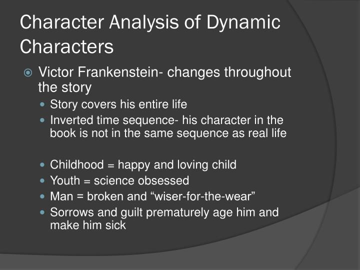 PPT Character development and analysis in Frankenstein PowerPoint