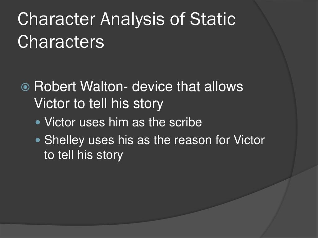 PPT Character development and analysis in Frankenstein PowerPoint