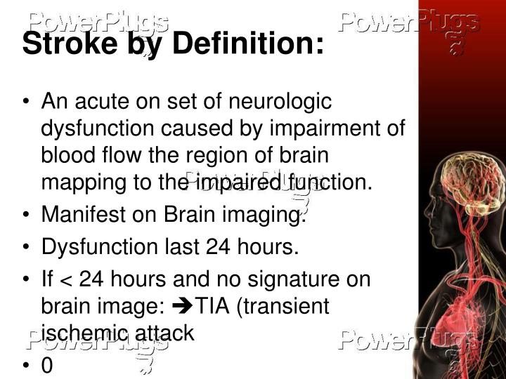 PPT Overview of Stroke PowerPoint Presentation ID2218422