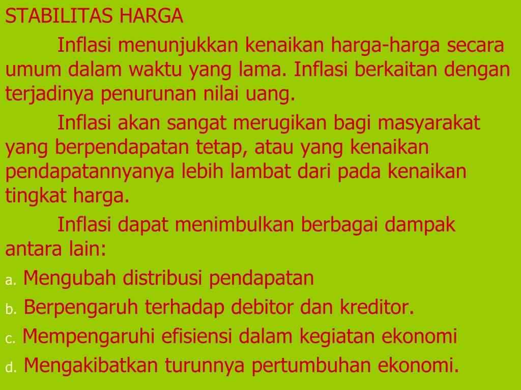 PPT EKONOMI MAKRO I Oleh Drs. Hary Pudjianto, MM 2009 PowerPoint