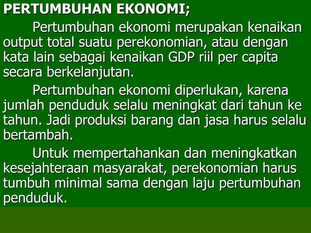 PPT EKONOMI MAKRO I Oleh Drs. Hary Pudjianto, MM 2009 PowerPoint
