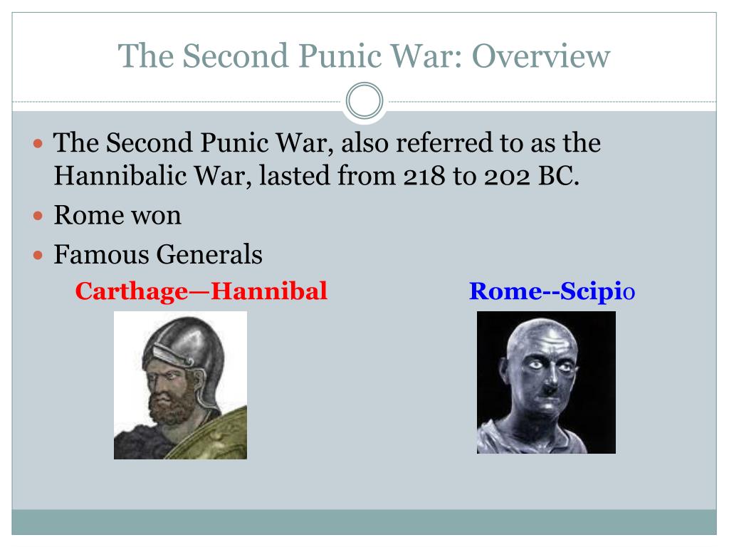 PPT First & Second Punic Wars PowerPoint Presentation, free download