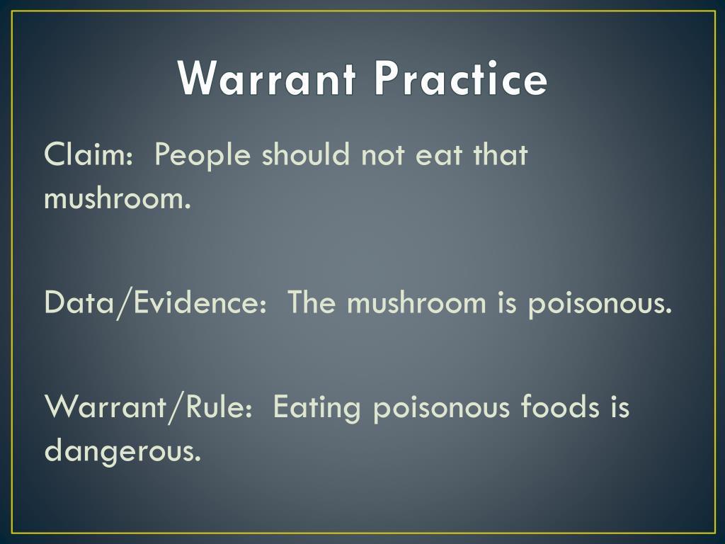 PPT CLAIM DATA WARRANT PowerPoint Presentation, free download