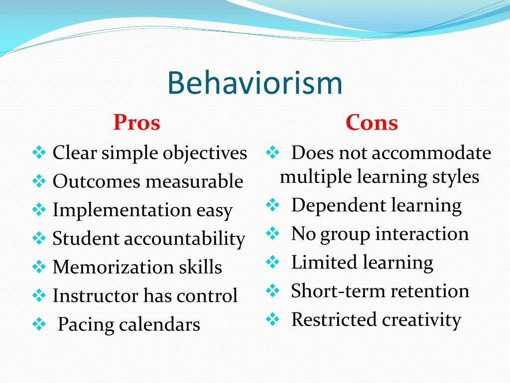 PPT Behaviorism and Technology PowerPoint Presentation, free download