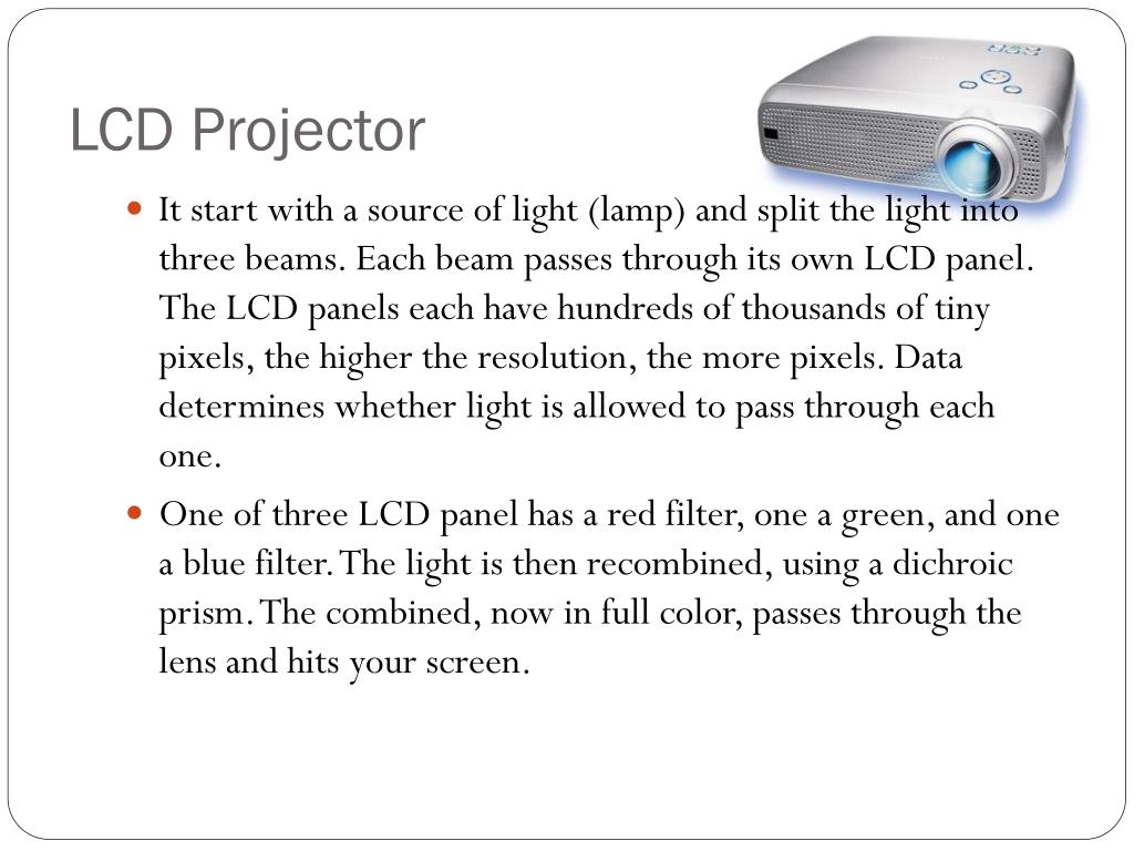 PPT LCD Projector Vs DLP Projector PowerPoint Presentation, free
