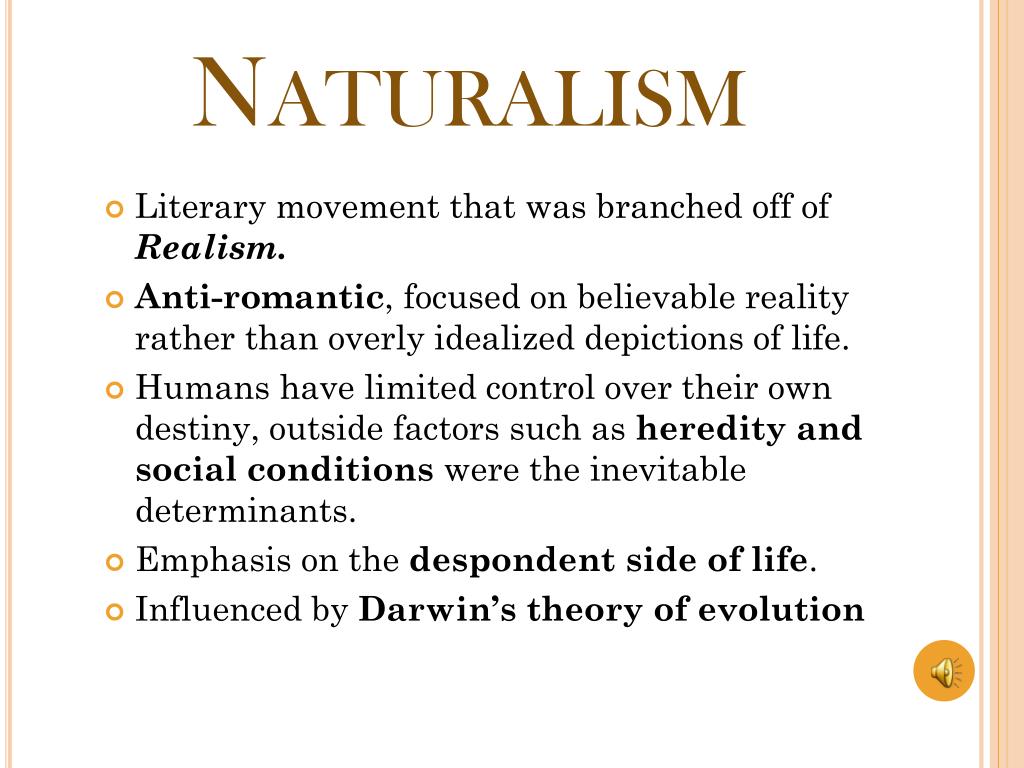 PPT Naturalism PowerPoint Presentation, free download ID2230334
