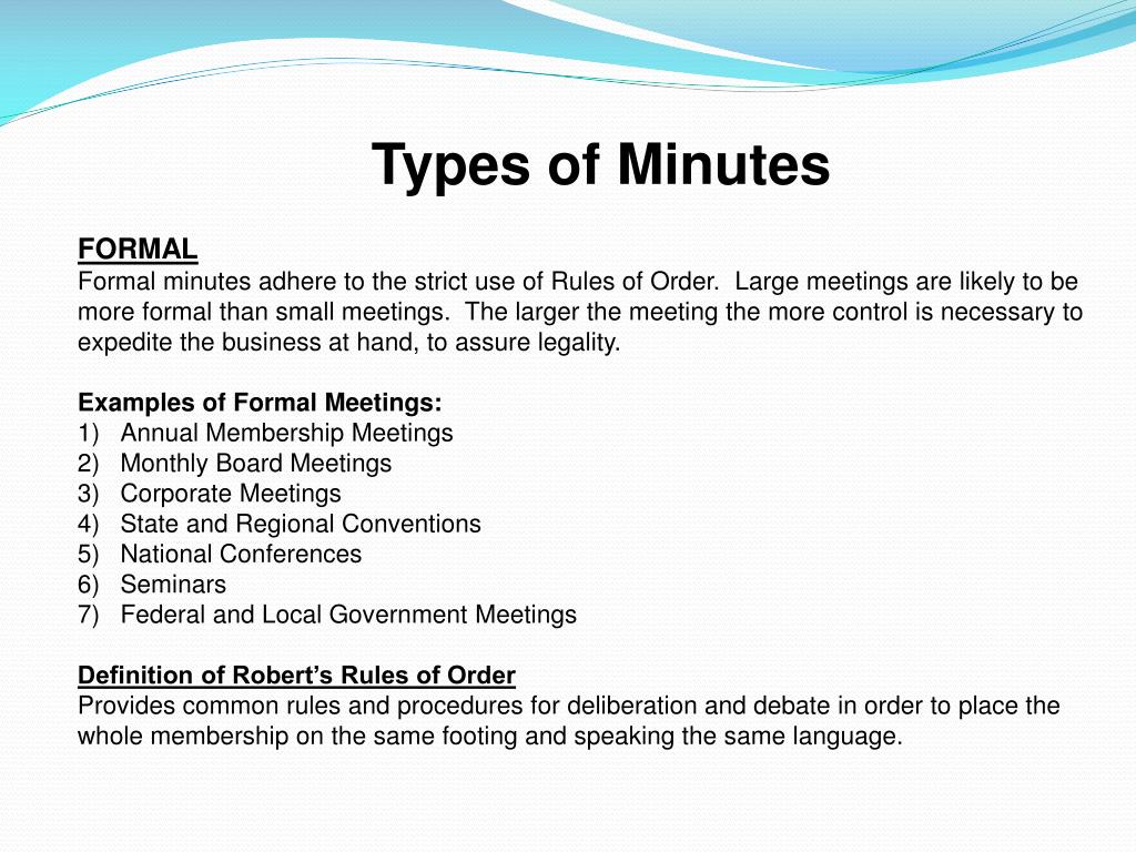 PPT Minute Taking Made Easy PowerPoint Presentation, free download