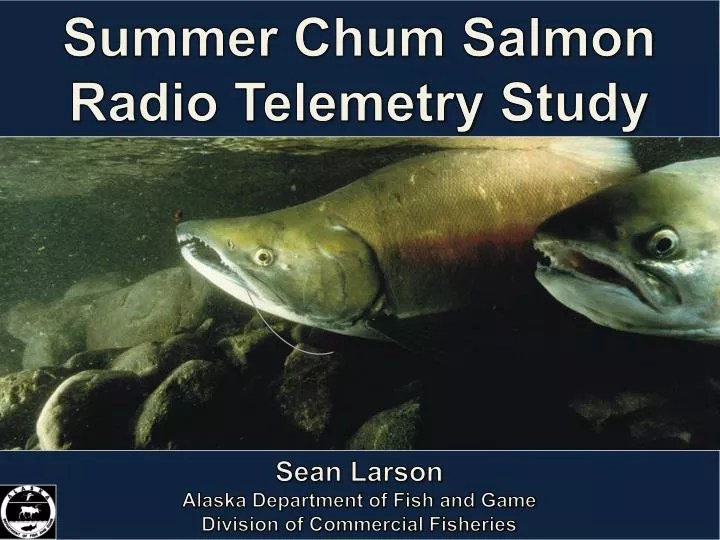 PPT Sean Larson Alaska Department of Fish and Game Division of