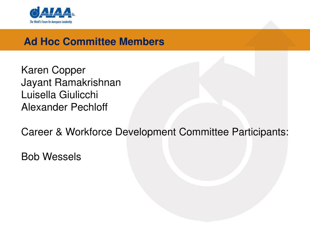 PPT RSAC Ad Hoc “Why Membership Matters” PowerPoint Presentation ID