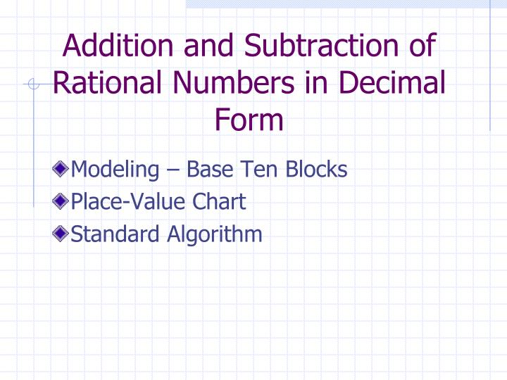 PPT 6.4 Operations with Decimals PowerPoint Presentation ID2236554