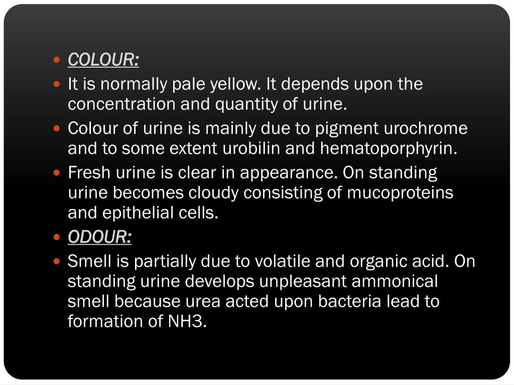 PPT Constituents of Normal urine PowerPoint Presentation, free