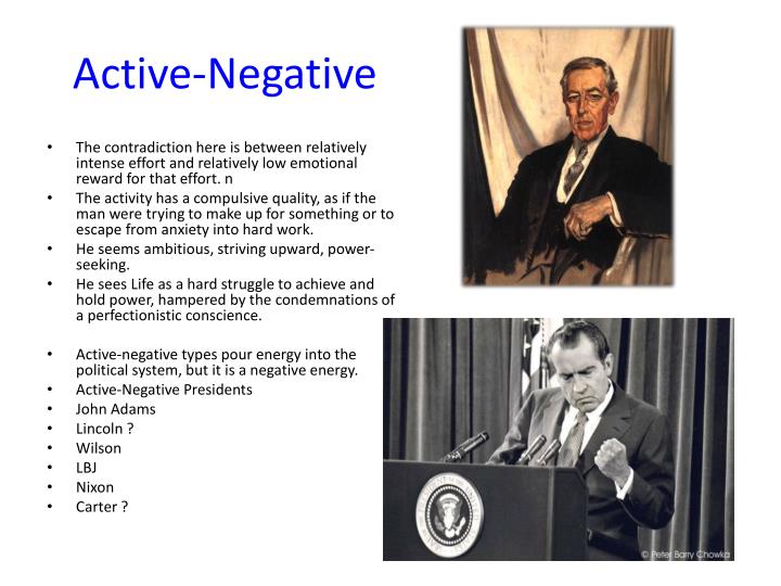 PPT Presidential Character and Style James David Barber PowerPoint
