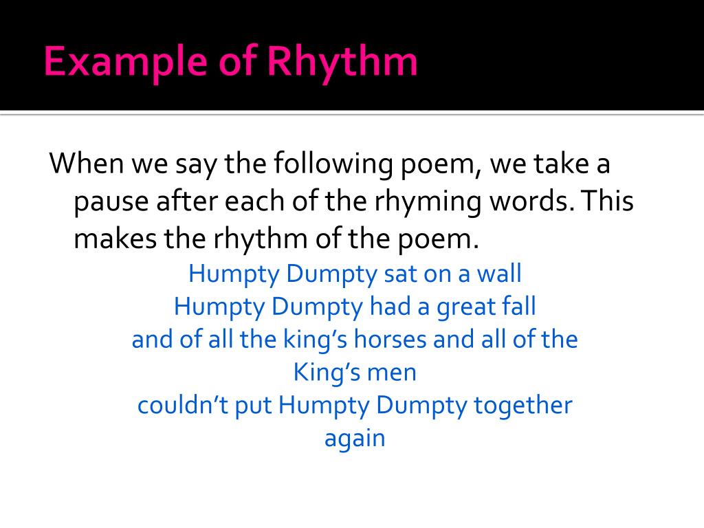 PPT Rhythm PowerPoint Presentation, free download ID2246916