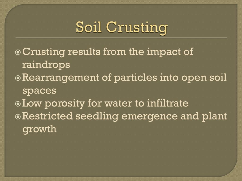 PPT Cover Crops and Biofuels Implications for Soil Characteristics
