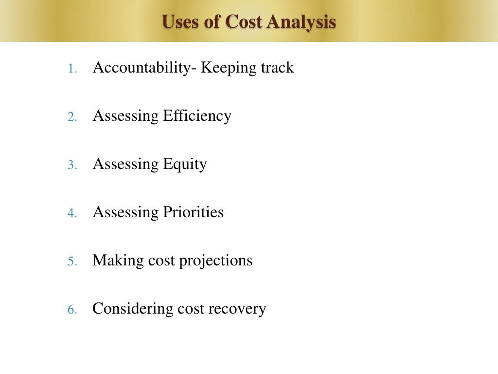 PPT Cost Analysis PowerPoint Presentation, free download ID2249954