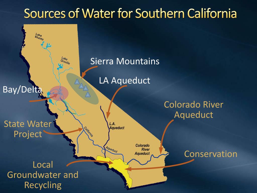 PPT The Metropolitan Water District of Southern California PowerPoint
