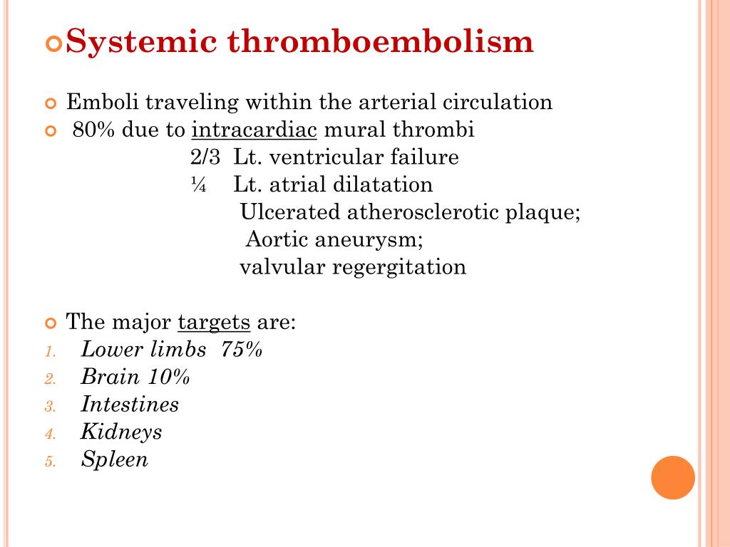 PPT Embolism PowerPoint Presentation, free download ID2253553