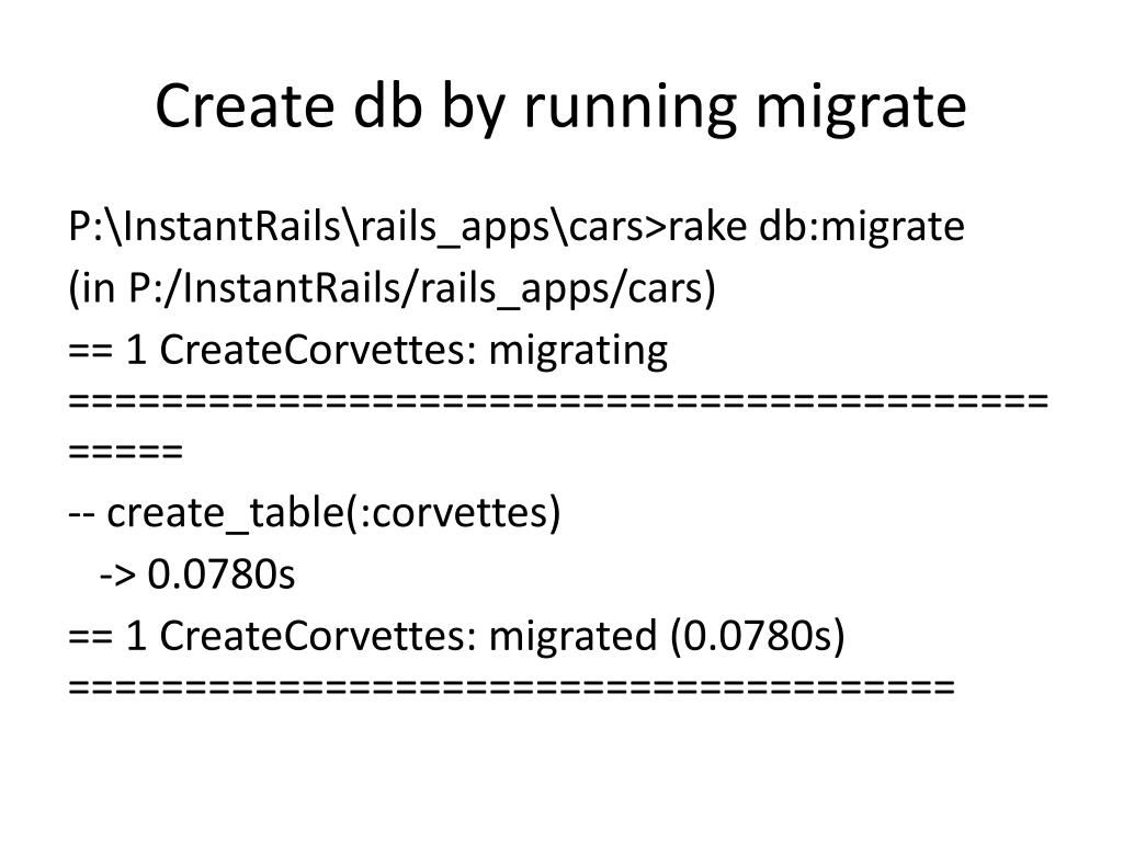 PPT Creating rails app PowerPoint Presentation, free download ID