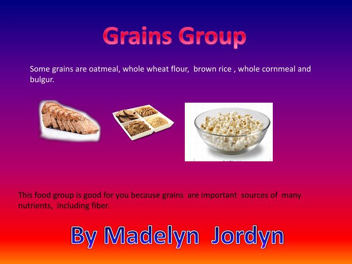 PPT The 5 Food Groups PowerPoint Presentation ID2256018