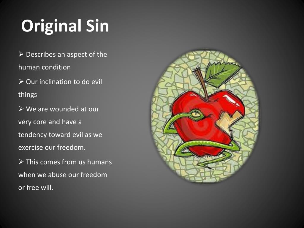 PPT Sin in the Christian Tradition PowerPoint Presentation, free