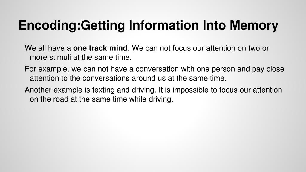 PPT Human Memory PowerPoint Presentation, free download ID2259736