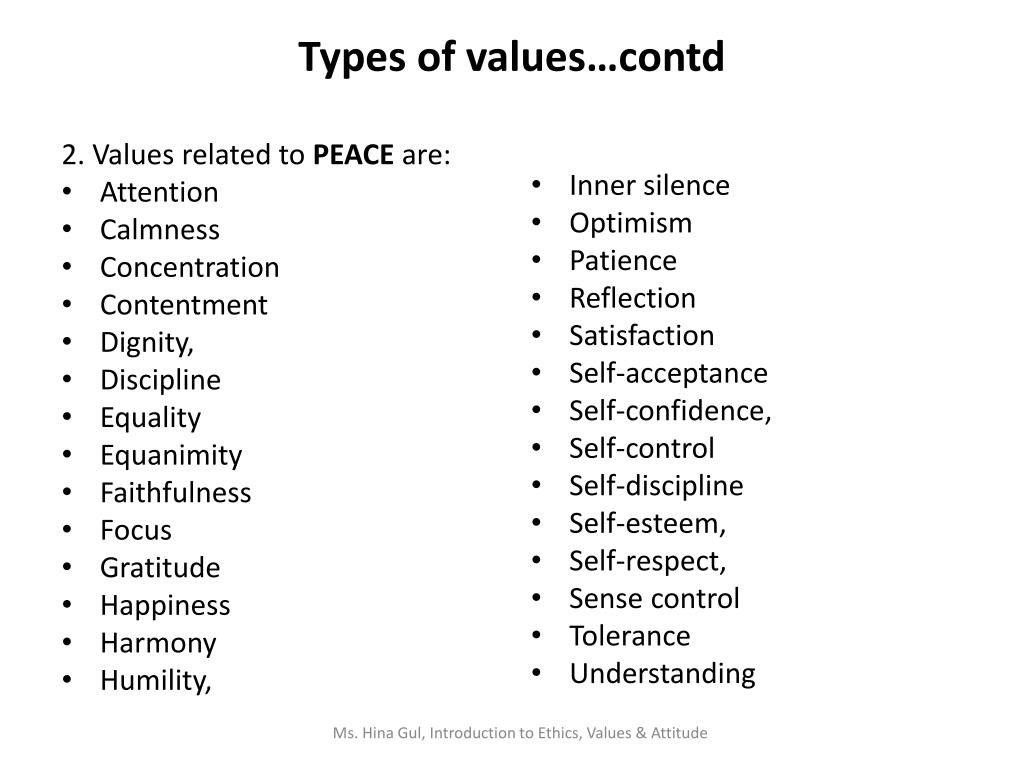PPT INTRODUCTION TO ETHICS, VALUES AND ATTITUDES PowerPoint