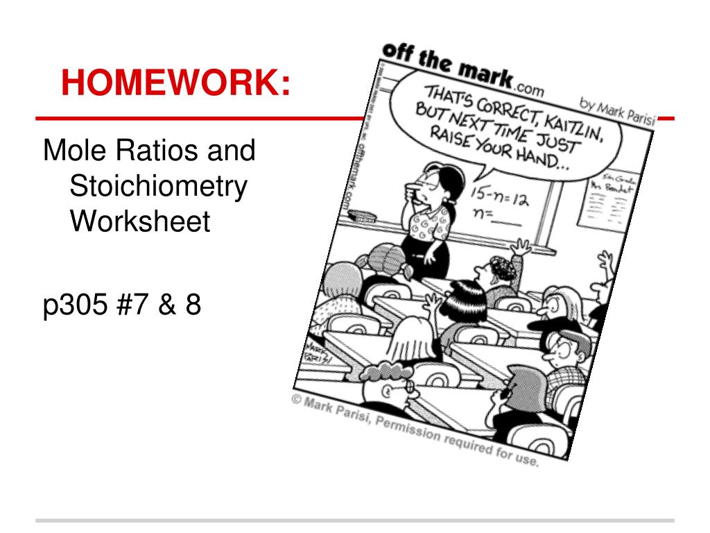 PPT MOLE RATIOS IN CHEMICAL EQUATIONS PowerPoint Presentation, free