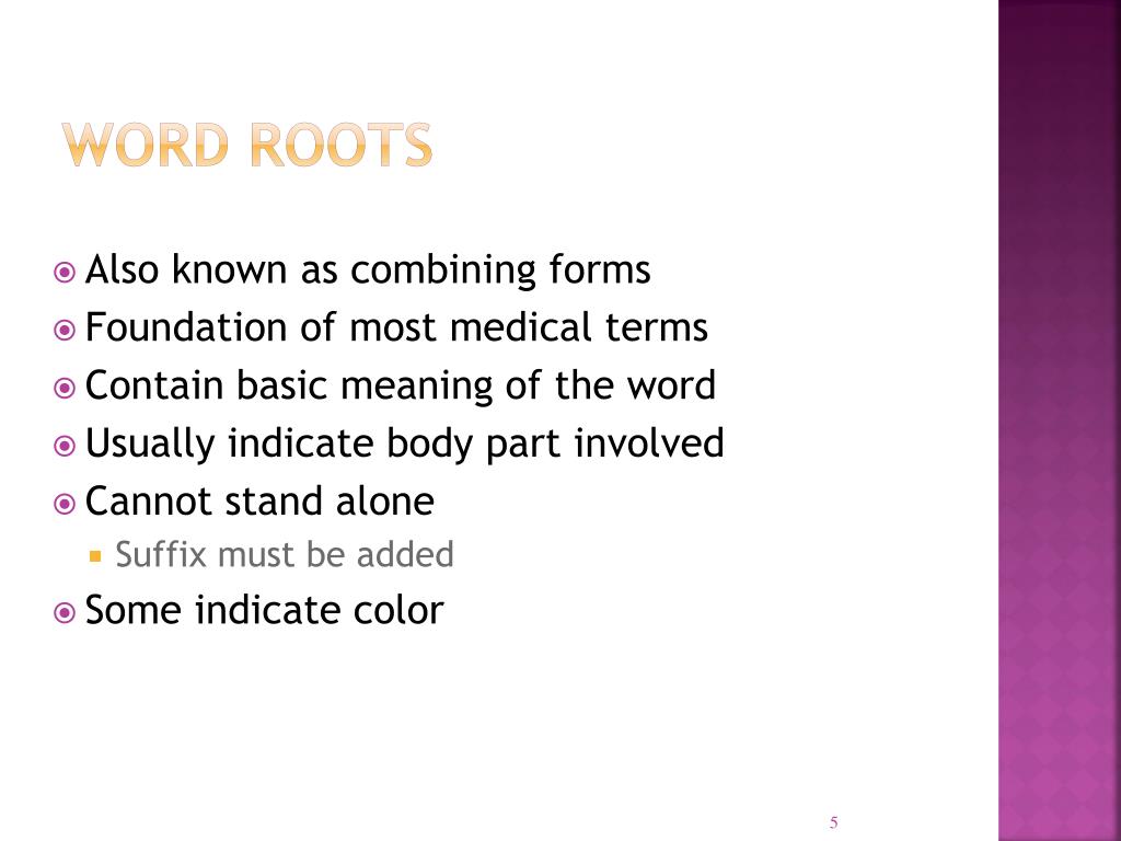 PPT Introduction to Medical Terminology PowerPoint Presentation, free