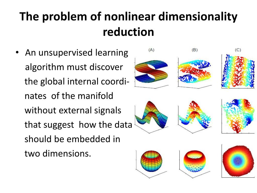 PPT Dimensionality Reduction by Locally Linear Embedding