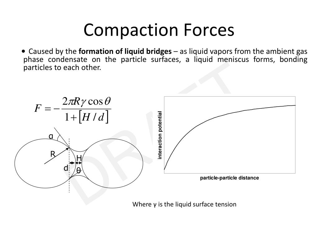 PPT INFLUENCE OF PHYSICS OF TABLET COMPRESSION SmallScale PowerPoint