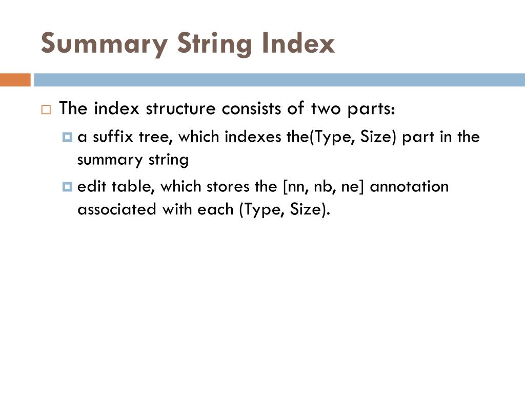 PPT Gstring a novel approach for efficient search in graph